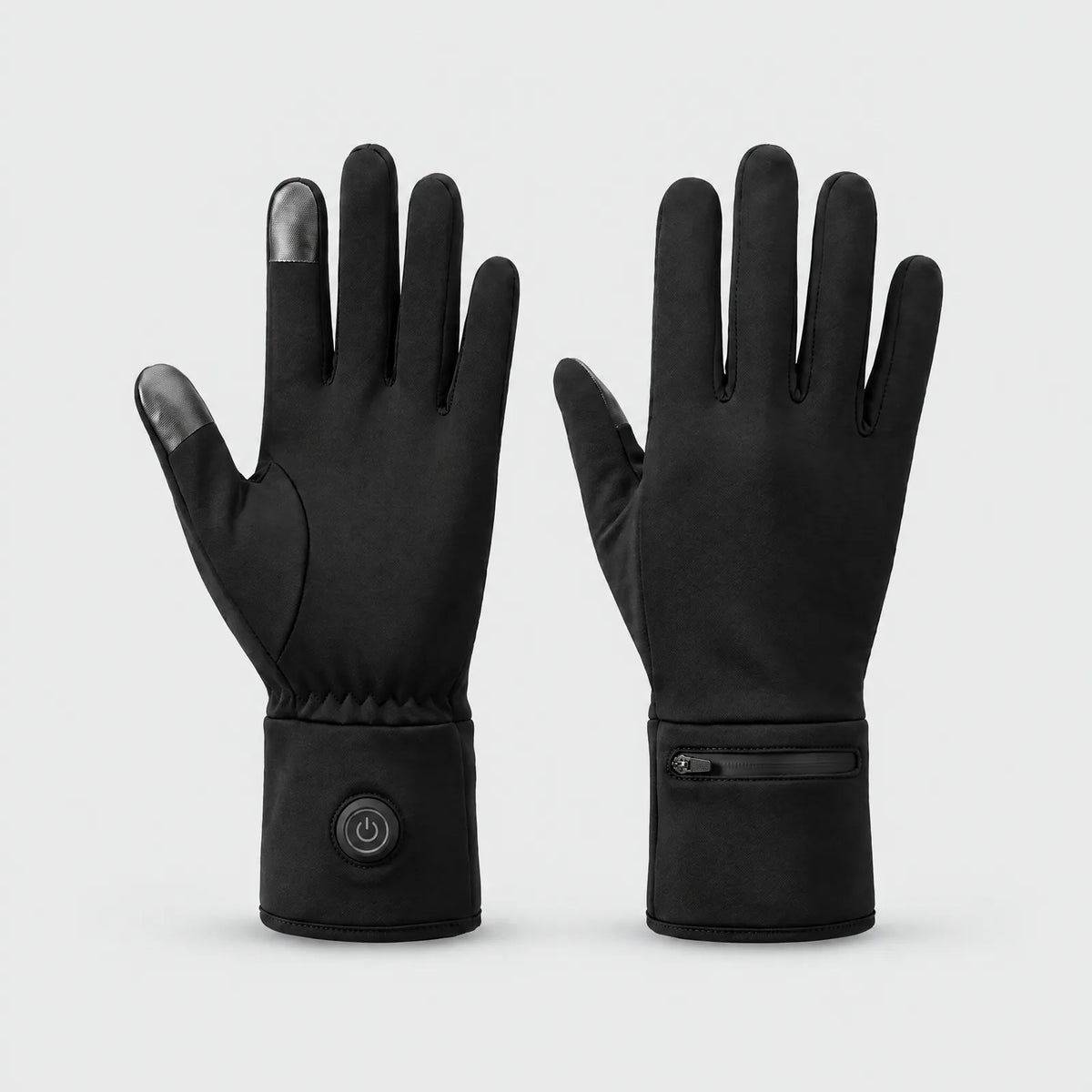 Alpenwarm thin heated liner gloves with touchscreen thumb and index finger